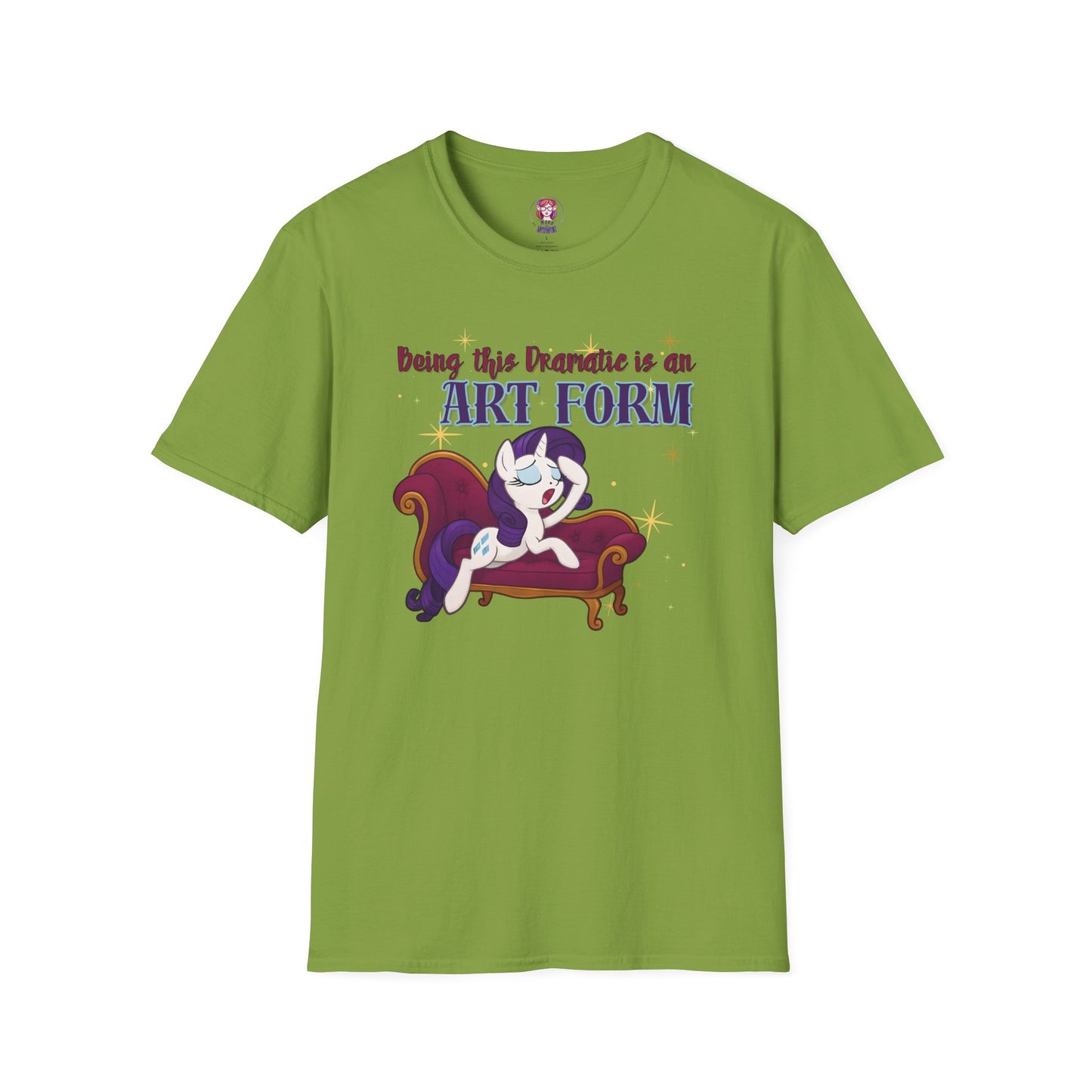 My Little Pony Rarity - Being Dramatic - Unisex Softstyle T-Shirt