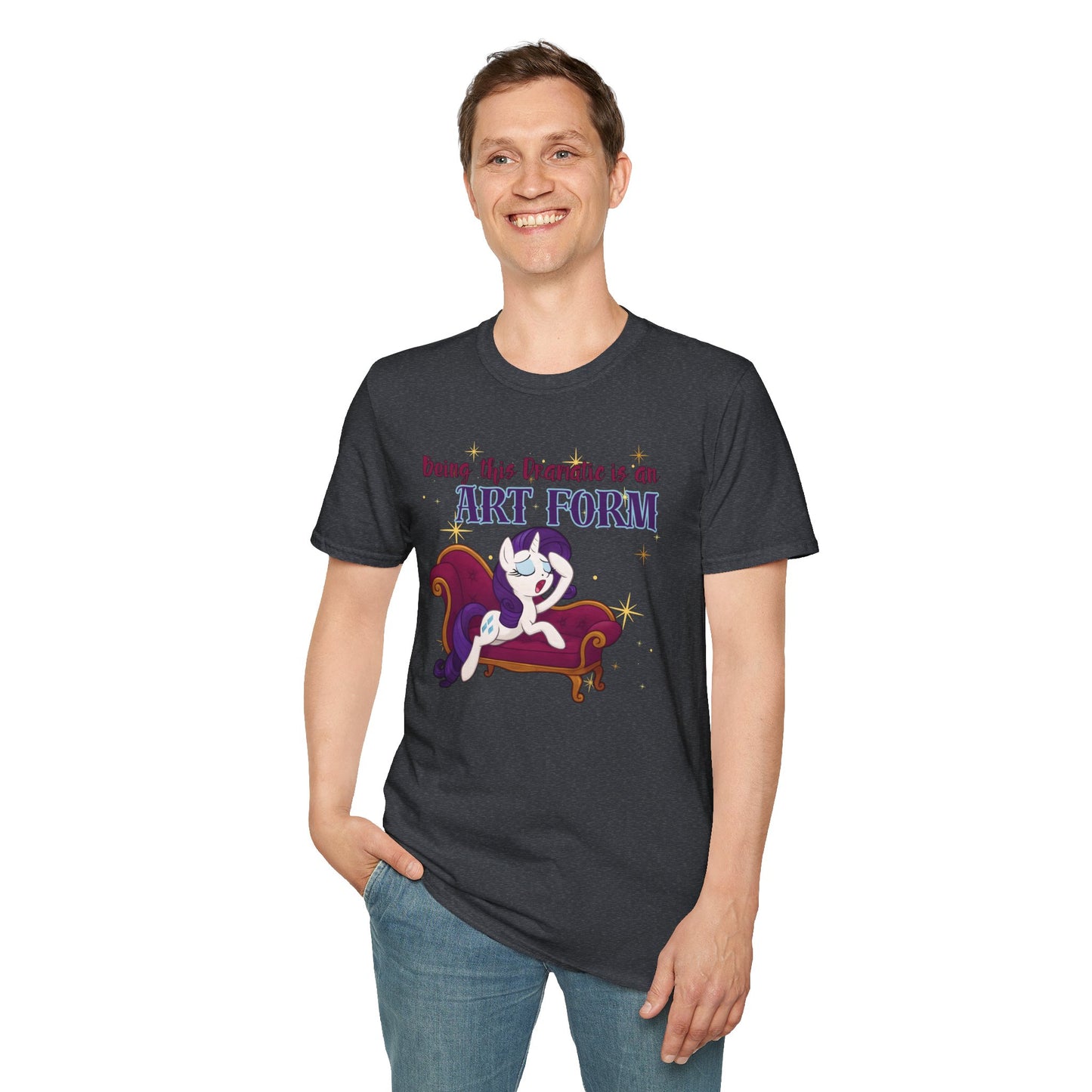 My Little Pony Rarity - Being Dramatic - Unisex Softstyle T-Shirt