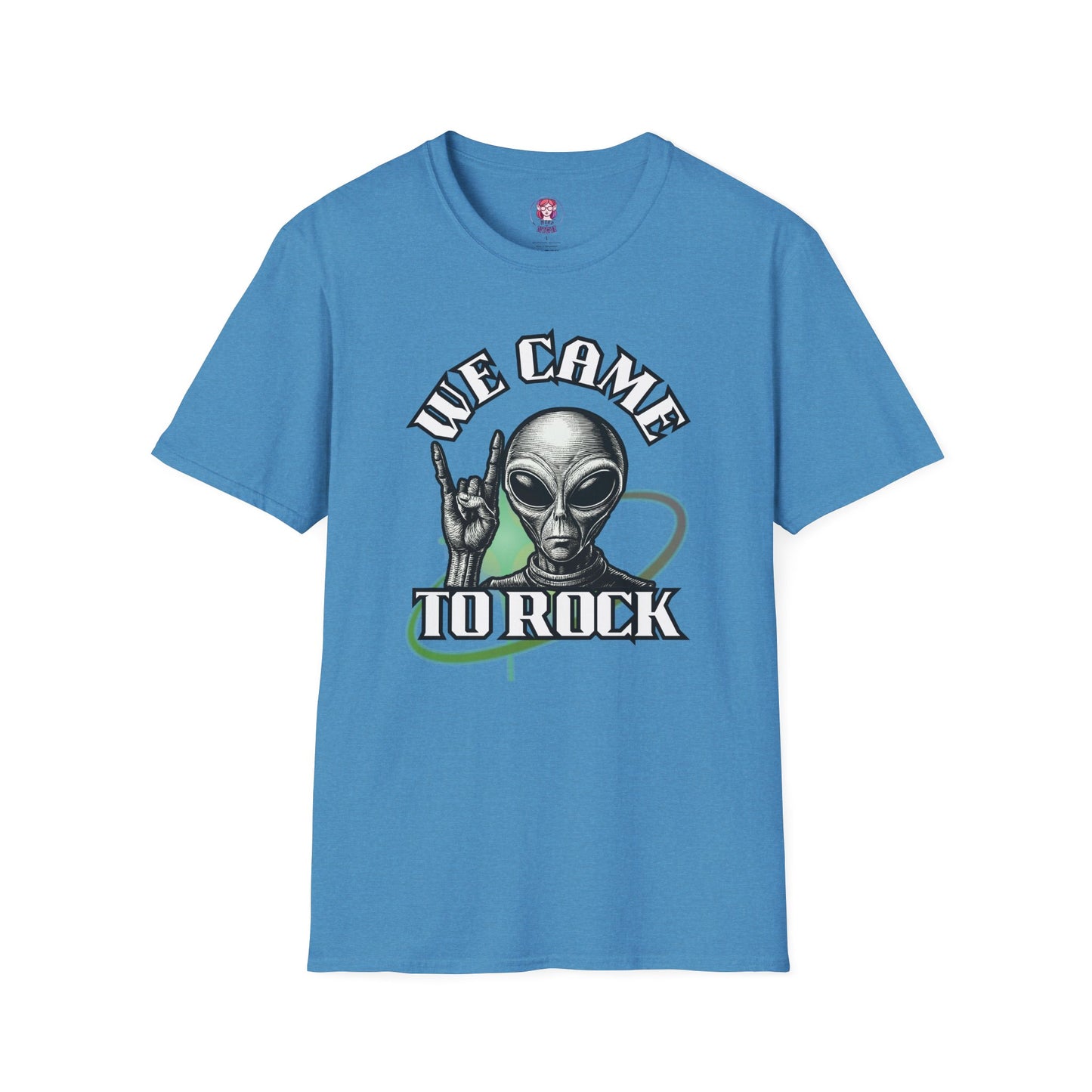 Alien Metal - We Came to Rock - Unisex Softstyle T-Shirt