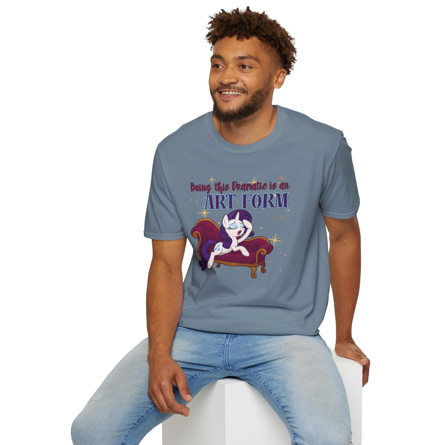 My Little Pony Rarity - Being Dramatic - Unisex Softstyle T-Shirt
