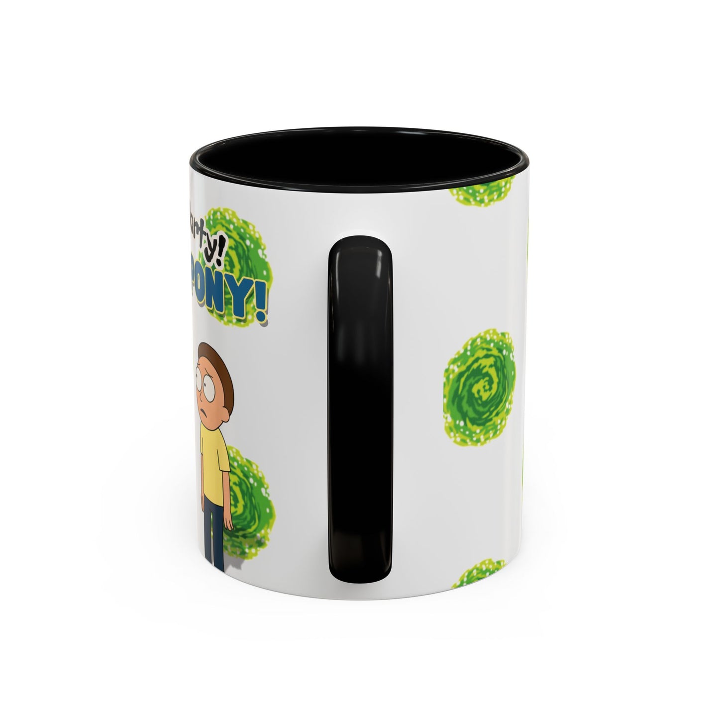 Rick & Morty Pony Accent Coffee Mug (11, 15oz)