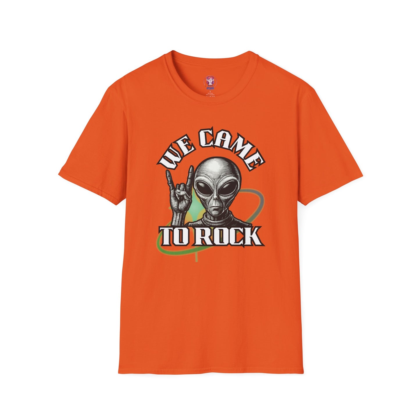 Alien Metal - We Came to Rock - Unisex Softstyle T-Shirt