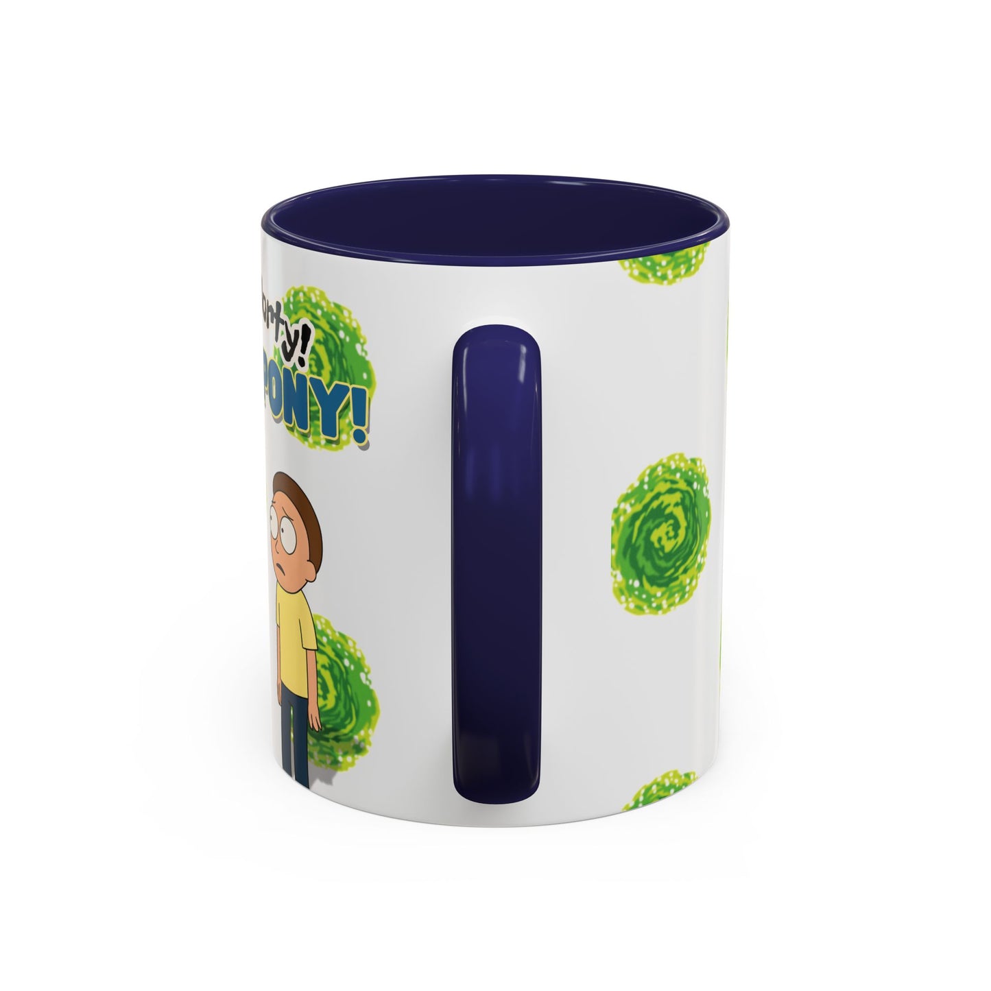 Rick & Morty Pony Accent Coffee Mug (11, 15oz)