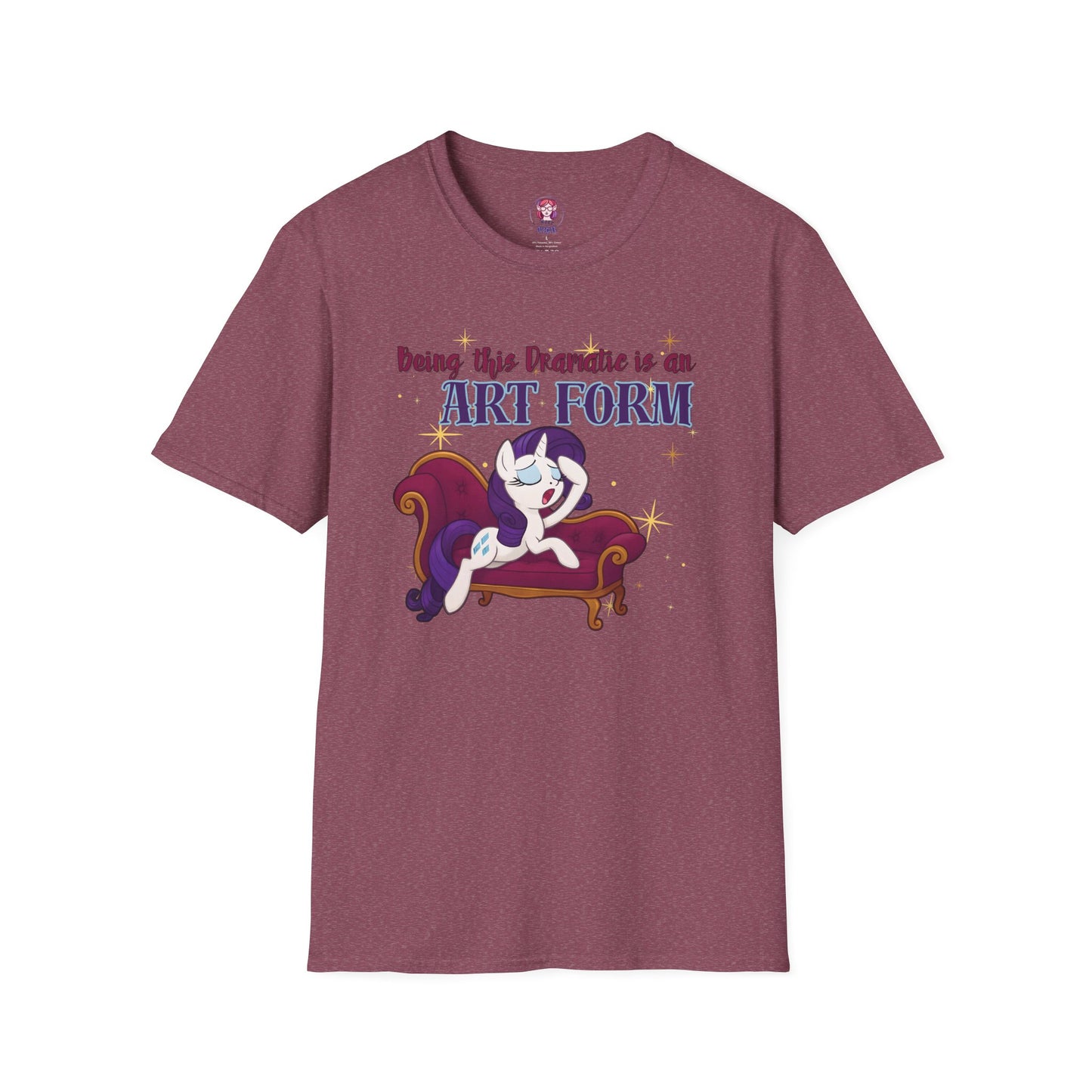 My Little Pony Rarity - Being Dramatic - Unisex Softstyle T-Shirt