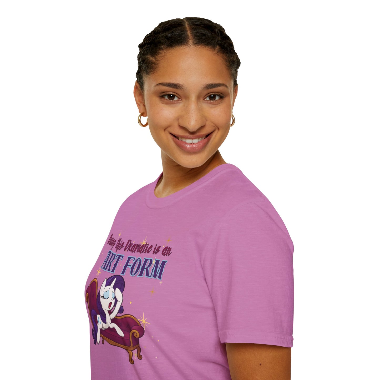 My Little Pony Rarity - Being Dramatic - Unisex Softstyle T-Shirt