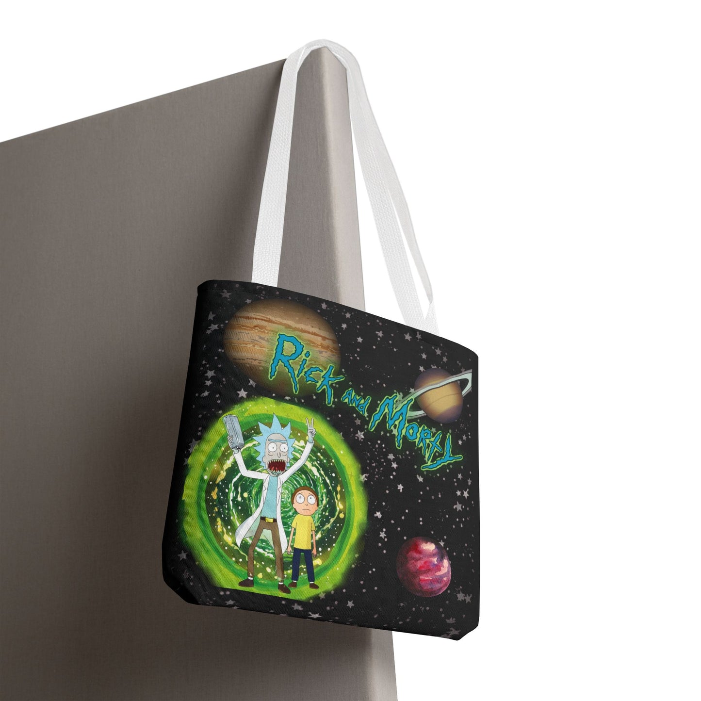 Rick & Morty Custom Adventure Tote Bag