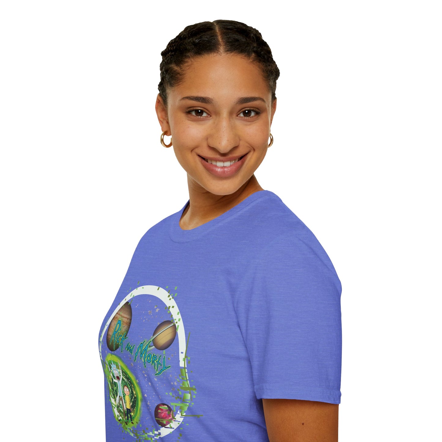 Rick & Morty Broken Space - Unisex Softstyle T-Shirt