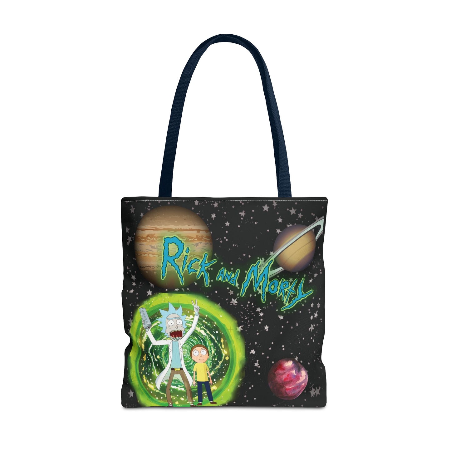 Rick & Morty Custom Adventure Tote Bag