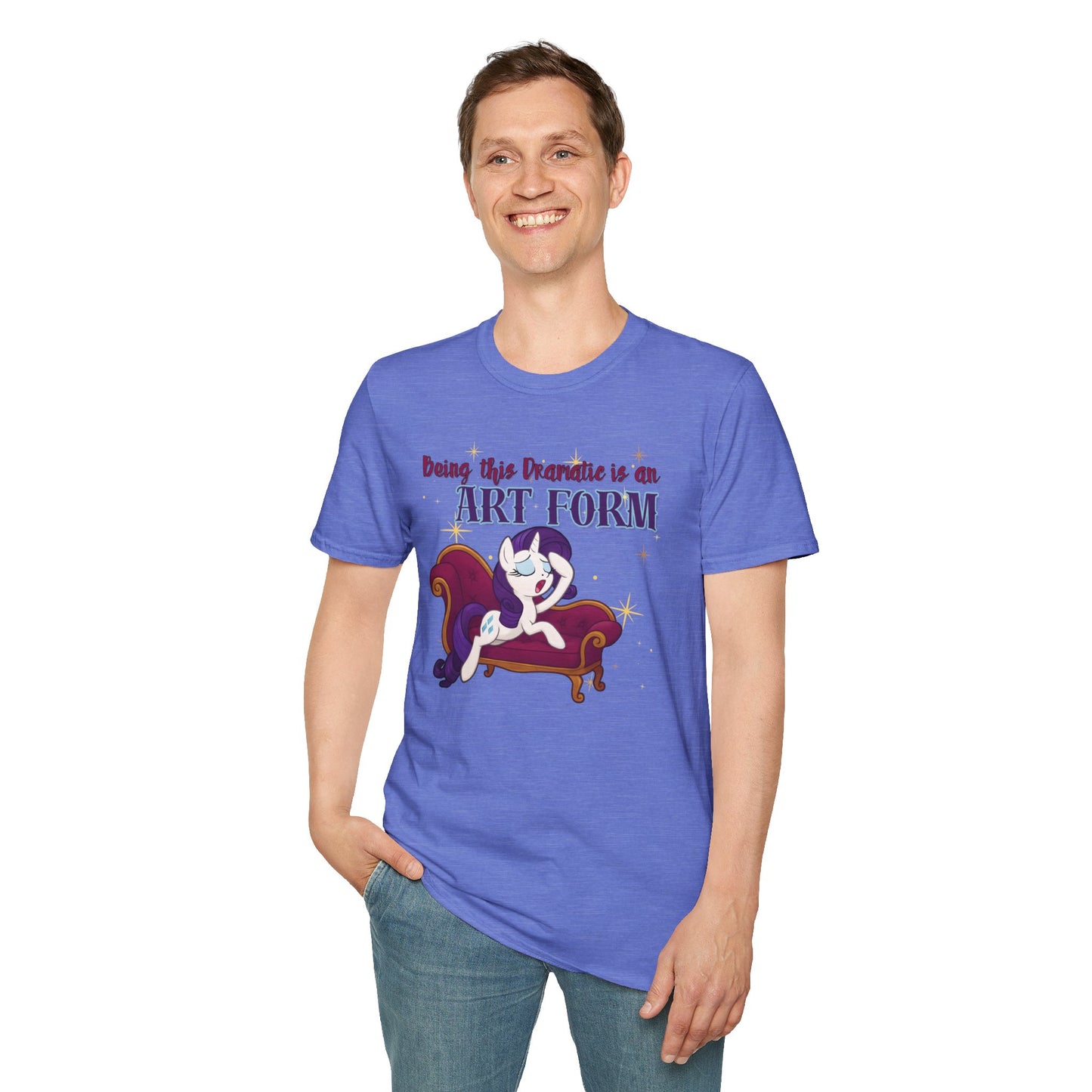 My Little Pony Rarity - Being Dramatic - Unisex Softstyle T-Shirt