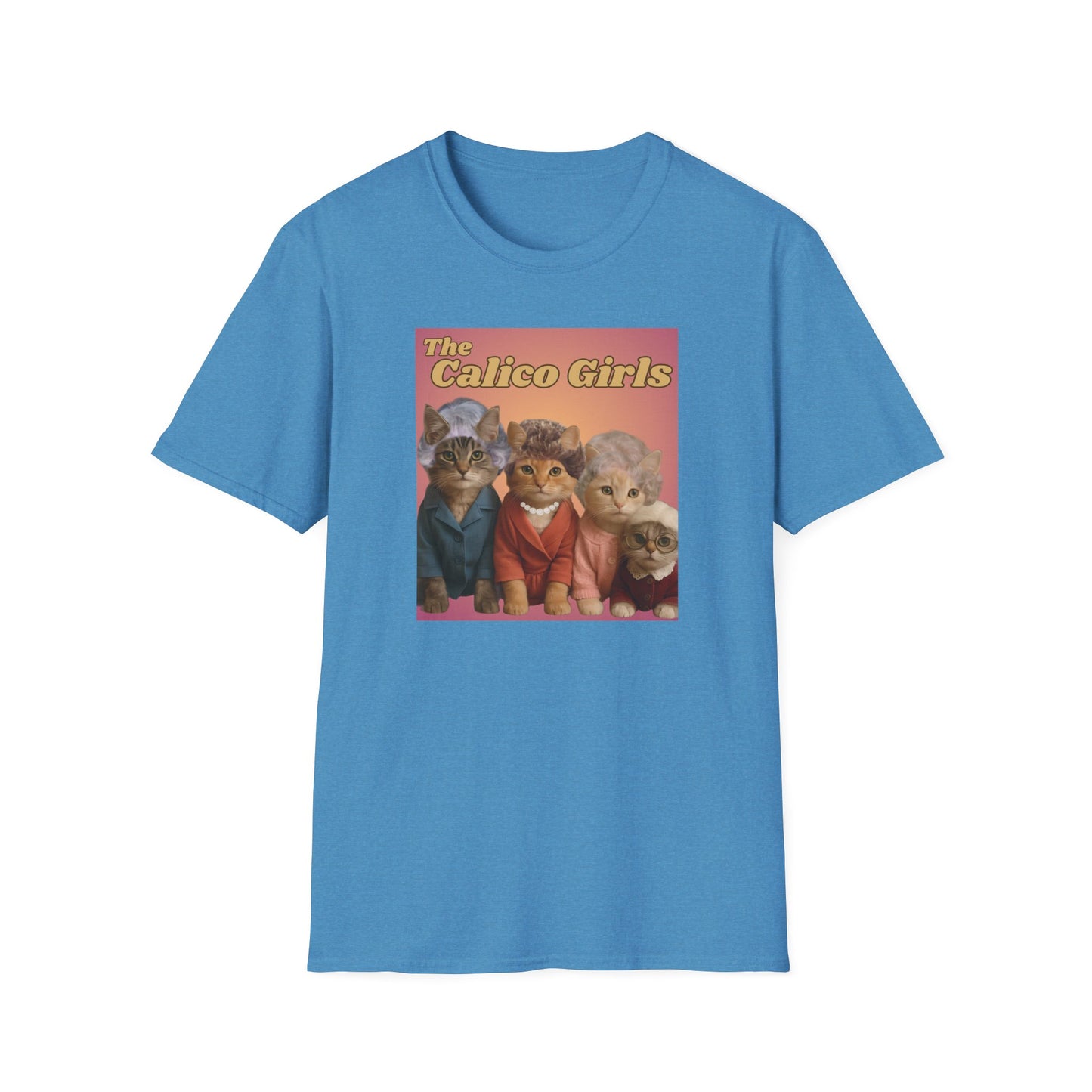 The Calico Girls cute kittens - Unisex Softstyle T-Shirt