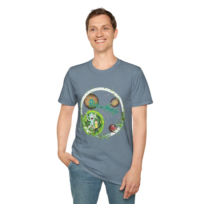 Rick & Morty Broken Space - Unisex Softstyle T-Shirt