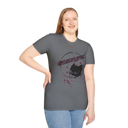 Motherfluffer Color Cat - Unisex Softstyle T-Shirt