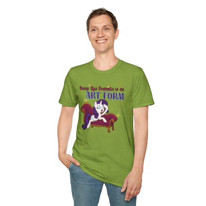 My Little Pony Rarity - Being Dramatic - Unisex Softstyle T-Shirt