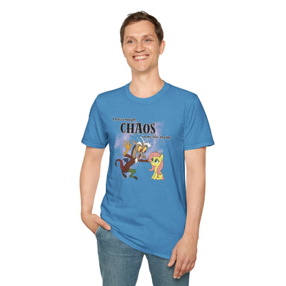 My Little Pony Discord and Fluttershy - Unisex Softstyle T-Shirt