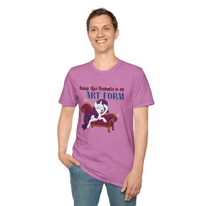 My Little Pony Rarity - Being Dramatic - Unisex Softstyle T-Shirt