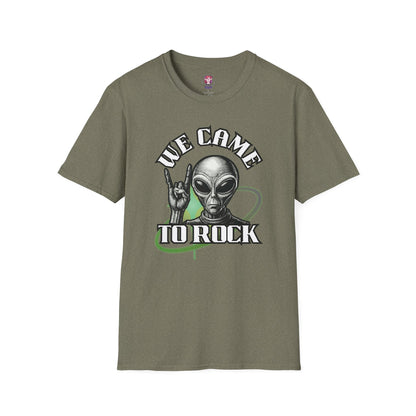 Alien Metal - We Came to Rock - Unisex Softstyle T-Shirt