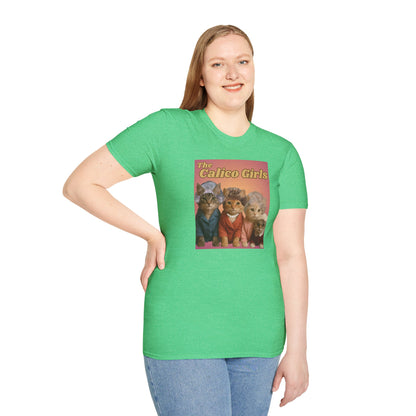 The Calico Girls cute kittens - Unisex Softstyle T-Shirt