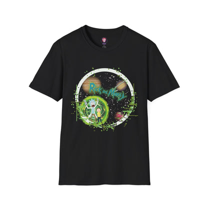 Rick & Morty Broken Space - Unisex Softstyle T-Shirt