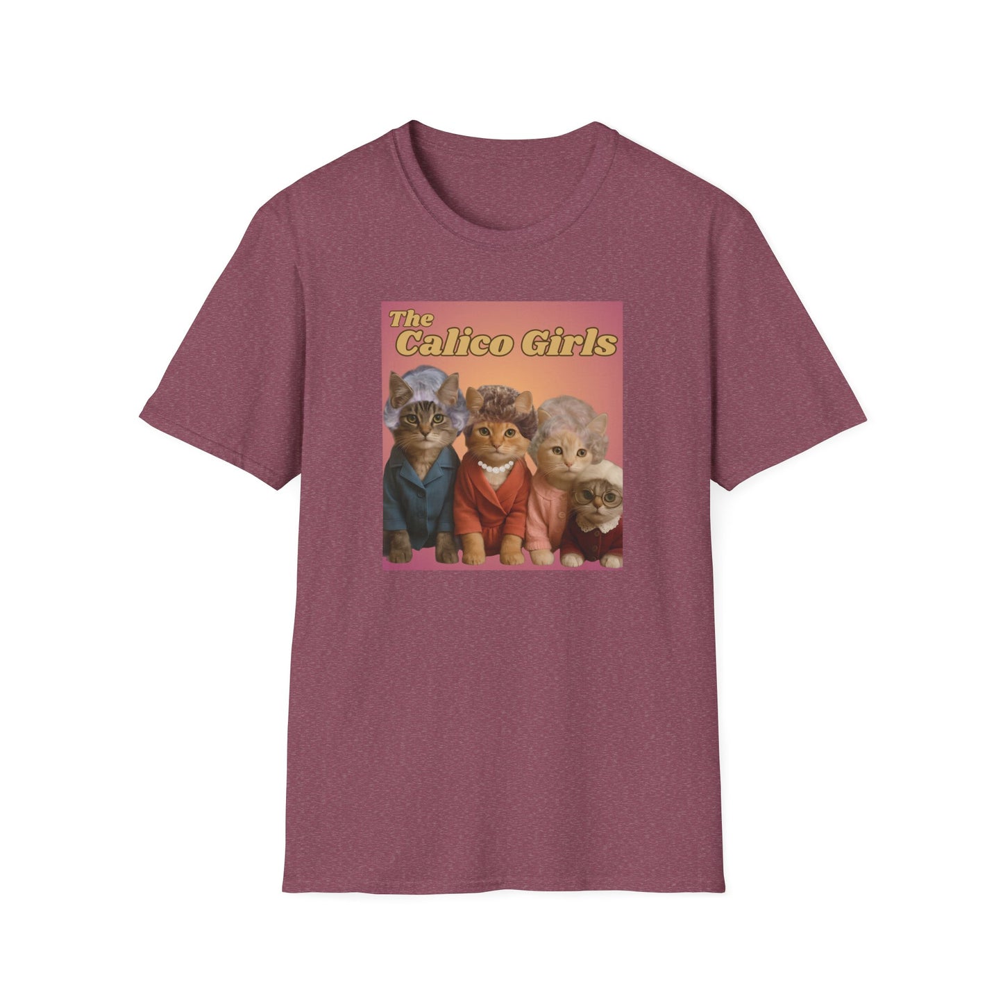 The Calico Girls cute kittens - Unisex Softstyle T-Shirt