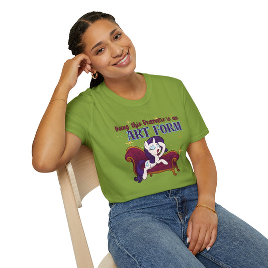 My Little Pony Rarity - Being Dramatic - Unisex Softstyle T-Shirt