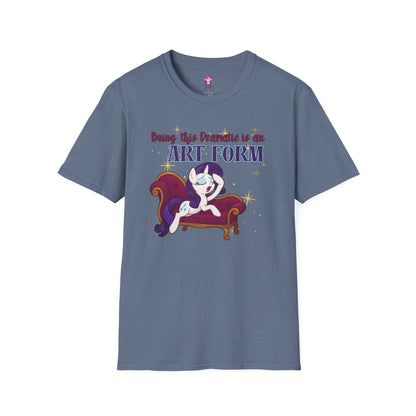 My Little Pony Rarity - Being Dramatic - Unisex Softstyle T-Shirt