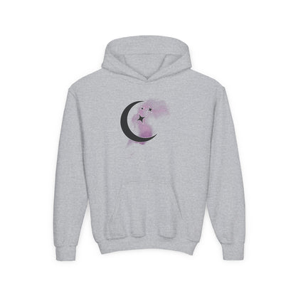 Adorably Diabolic Unicorn Magic - Youth Heavy Blend Hooded Sweatshirt