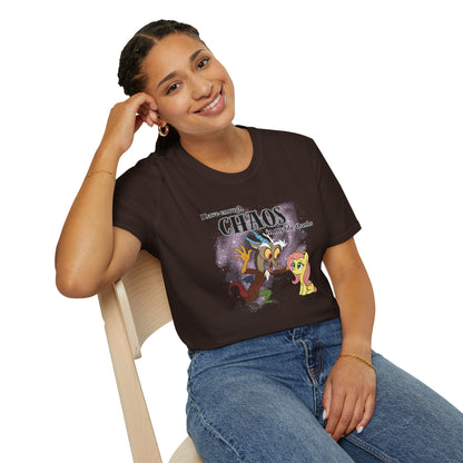My Little Pony Discord and Fluttershy - Unisex Softstyle T-Shirt