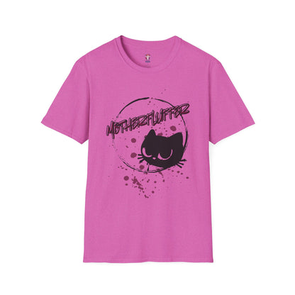 Motherfluffer Color Cat - Unisex Softstyle T-Shirt