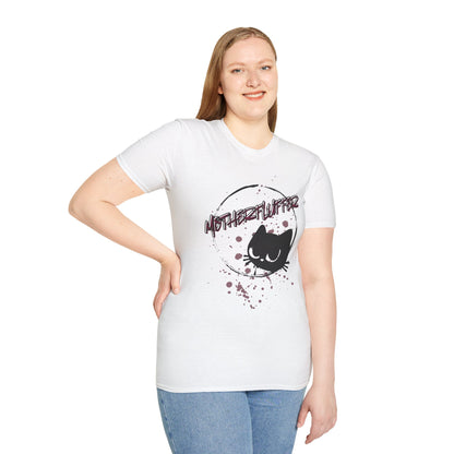 Motherfluffer Color Cat - Unisex Softstyle T-Shirt