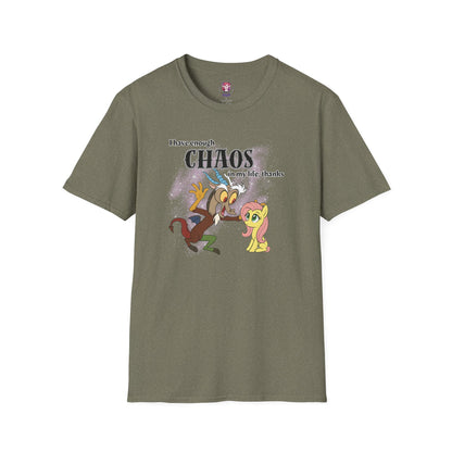 My Little Pony Discord and Fluttershy - Unisex Softstyle T-Shirt