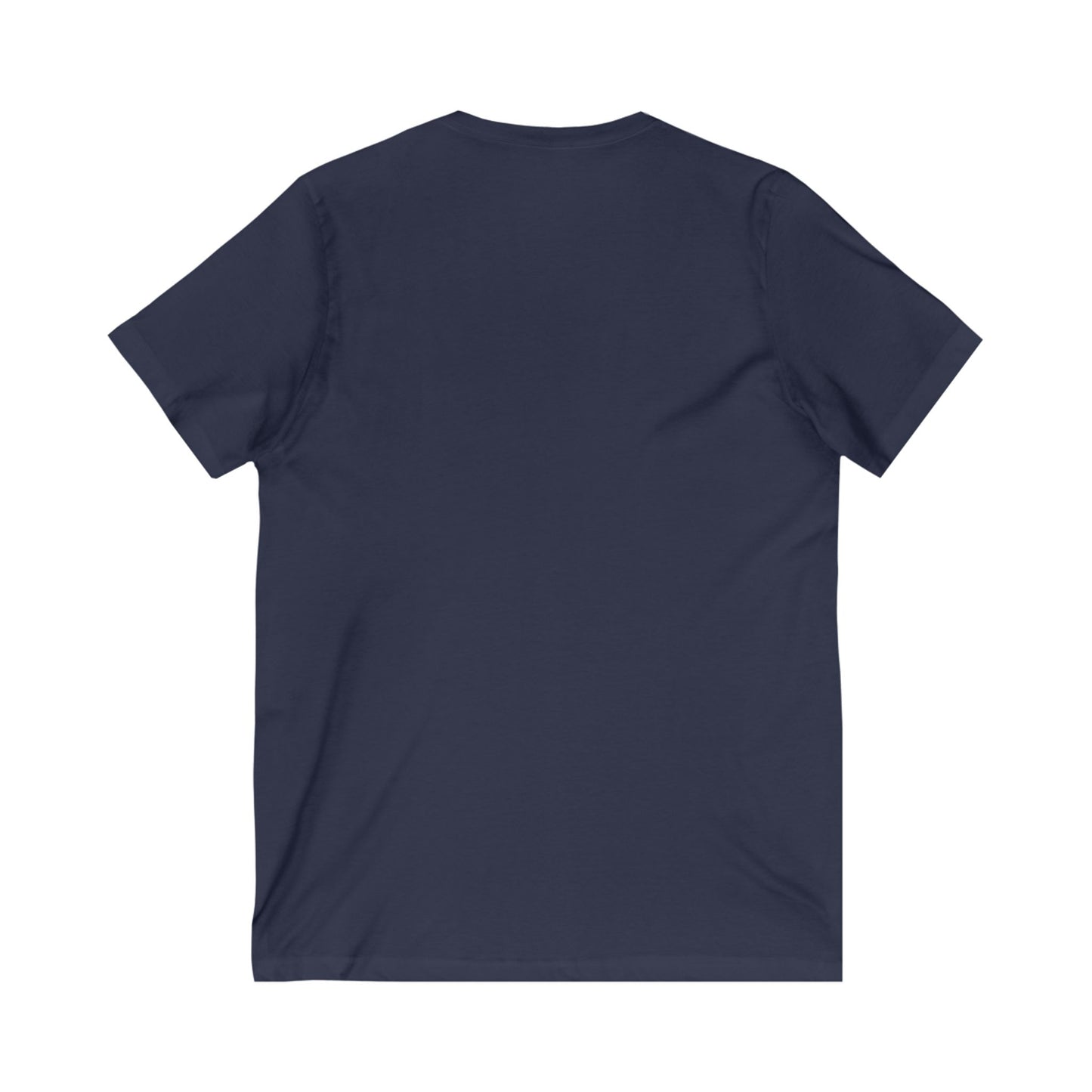 Retro V-Neck Tee with 'Golden Life' Design, Unisex Casual Shirt, Vintage Style, Perfect for Parties, Gift for Music Lovers