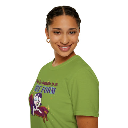 My Little Pony Rarity - Being Dramatic - Unisex Softstyle T-Shirt