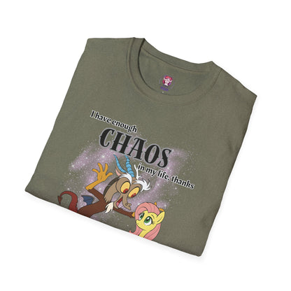My Little Pony Discord and Fluttershy - Unisex Softstyle T-Shirt