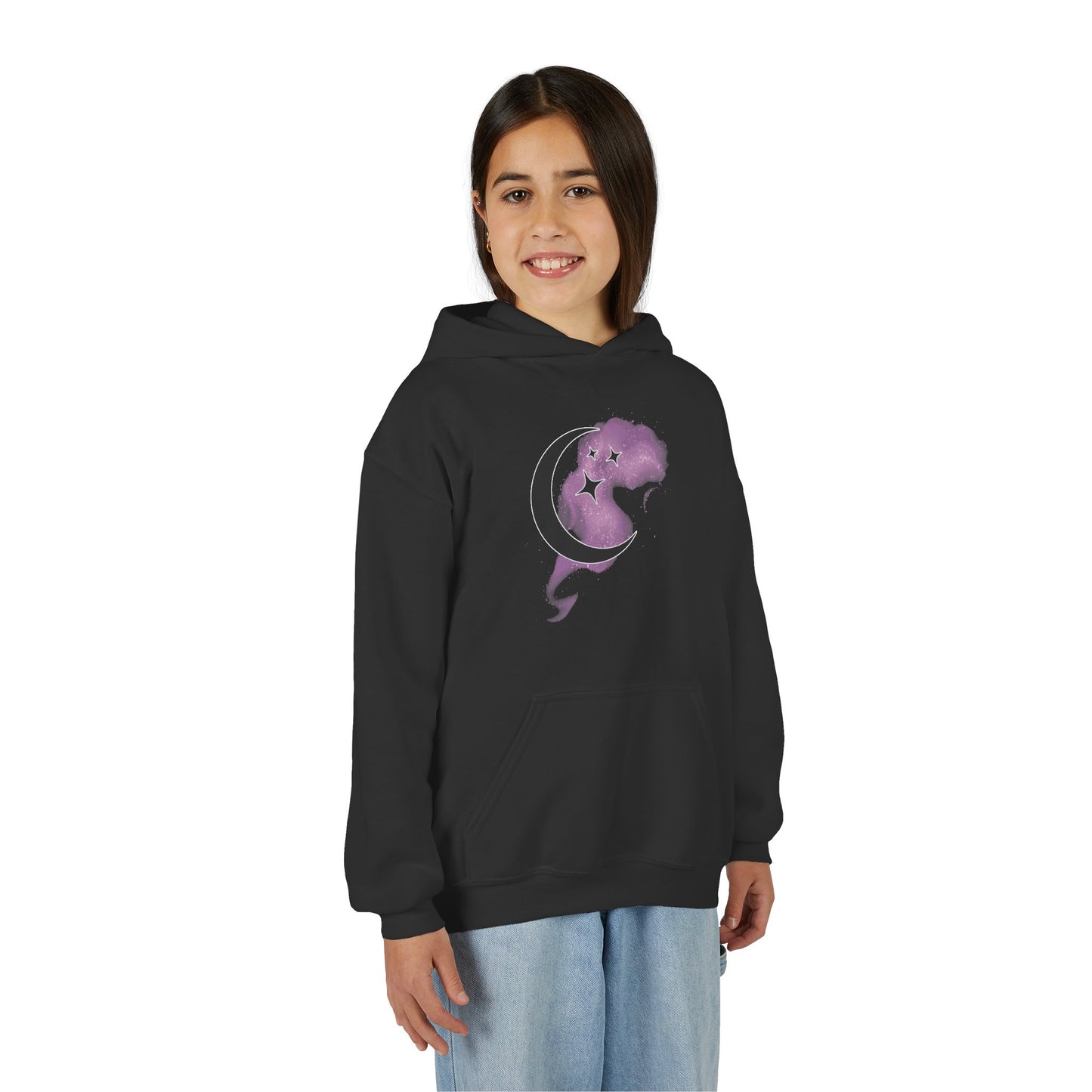 Adorably Diabolic Unicorn Magic - Youth Heavy Blend Hooded Sweatshirt