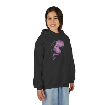 Adorably Diabolic Unicorn Magic - Youth Heavy Blend Hooded Sweatshirt