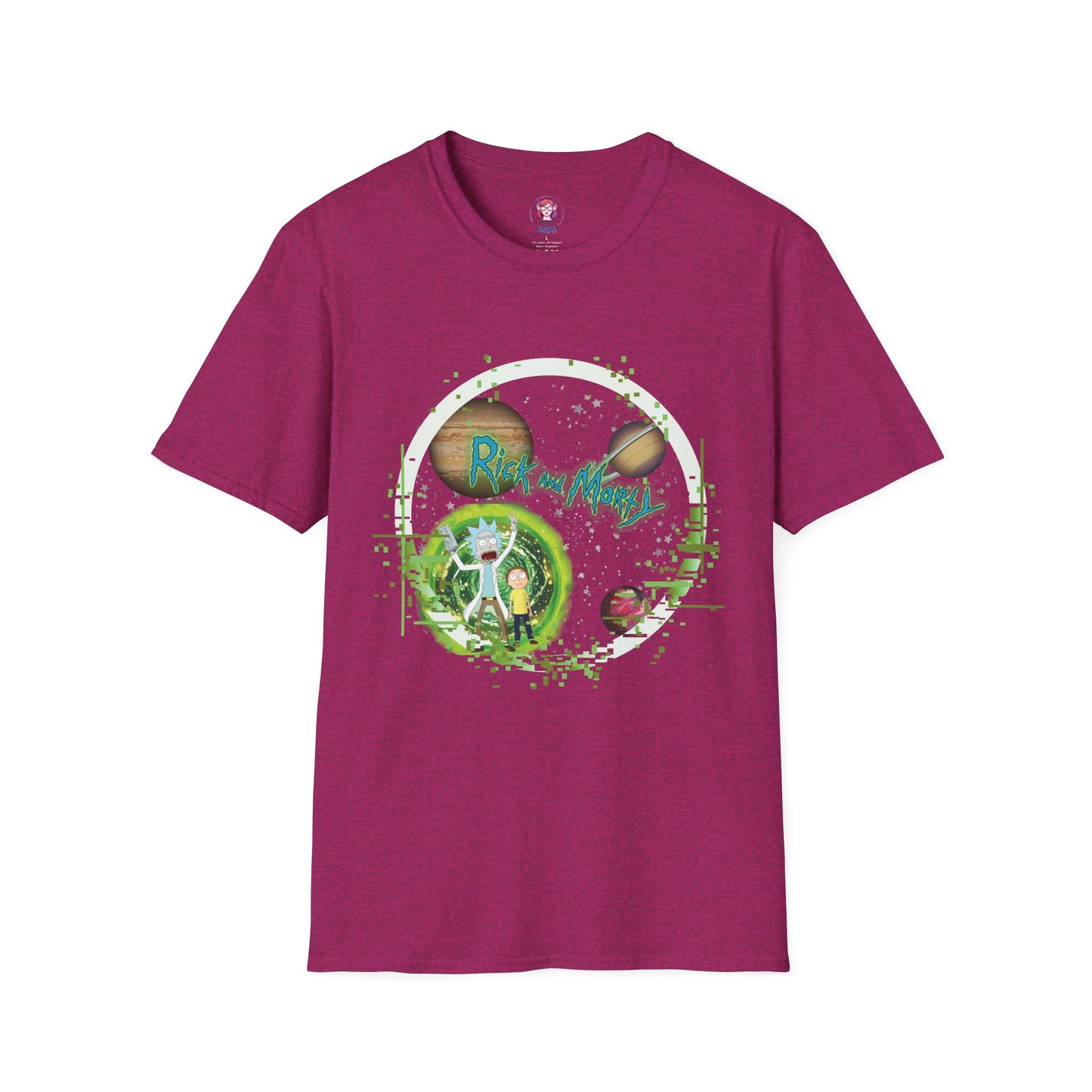 Rick & Morty Broken Space - Unisex Softstyle T-Shirt