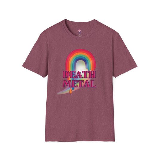 Rainbow Death Metal - Unisex Softstyle T-Shirt