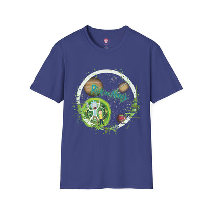 Rick & Morty Broken Space - Unisex Softstyle T-Shirt