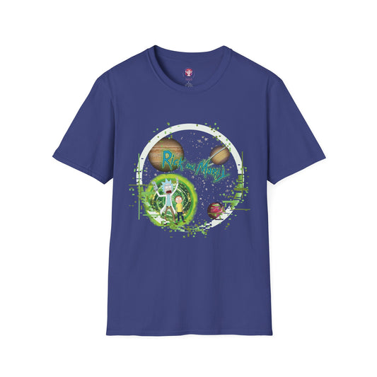 Rick & Morty Broken Space - Unisex Softstyle T-Shirt