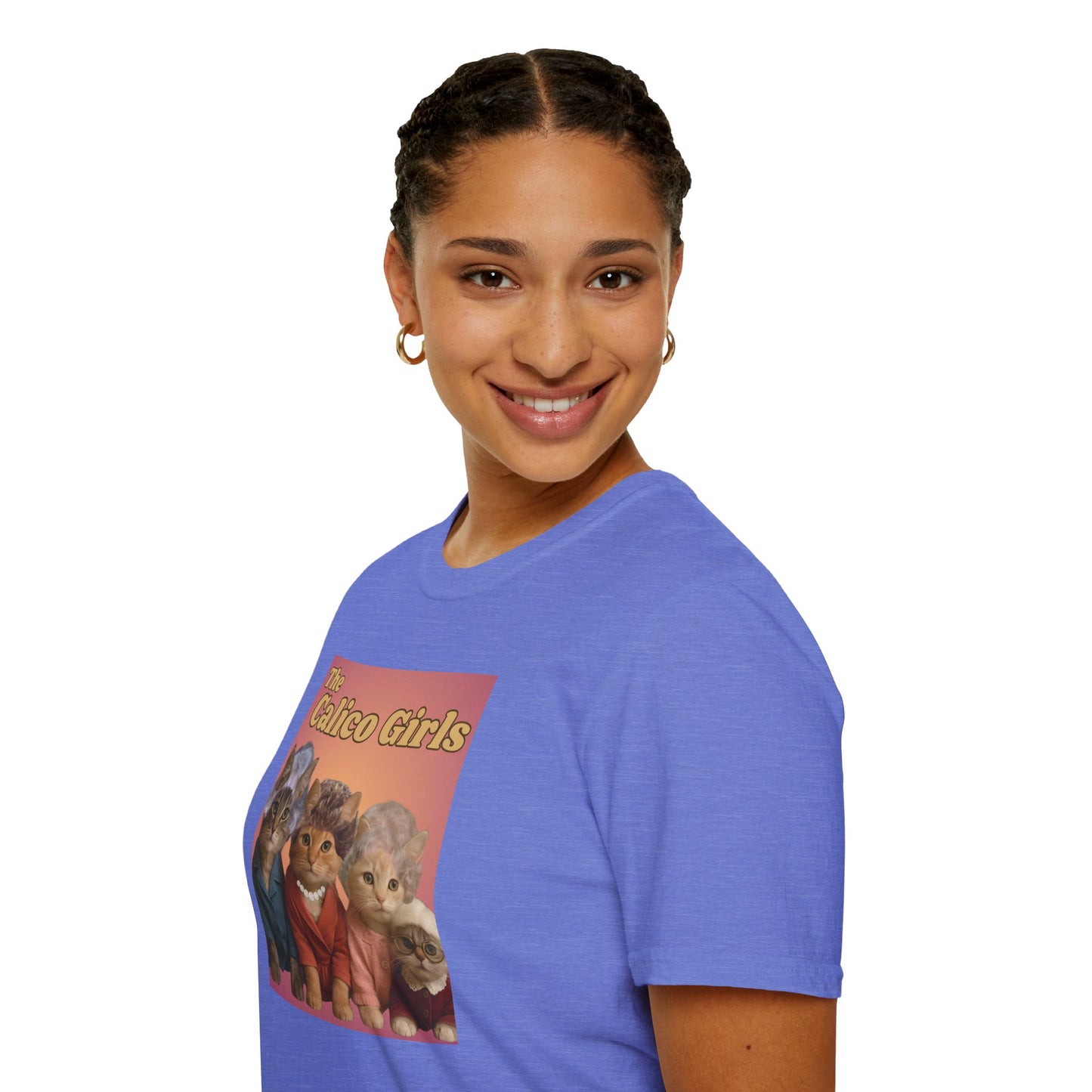 The Calico Girls cute kittens - Unisex Softstyle T-Shirt
