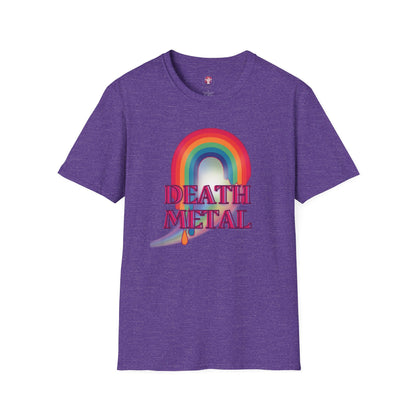 Rainbow Death Metal - Unisex Softstyle T-Shirt