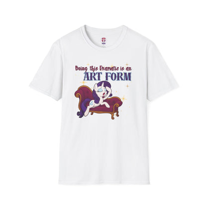 My Little Pony Rarity - Being Dramatic - Unisex Softstyle T-Shirt