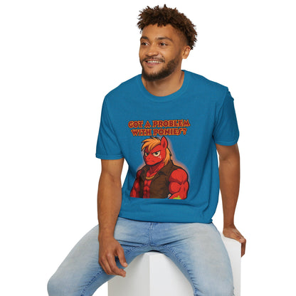 My Little Pony Masculine Big Mac - Pony Problem - Unisex Softstyle T-Shirt