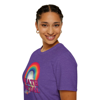 Rainbow Death Metal - Unisex Softstyle T-Shirt