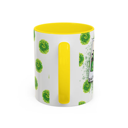 Rick & Morty Alien Polaroid - Accent Coffee Mug (11, 15oz)