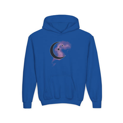 Adorably Diabolic Unicorn Magic - Youth Heavy Blend Hooded Sweatshirt