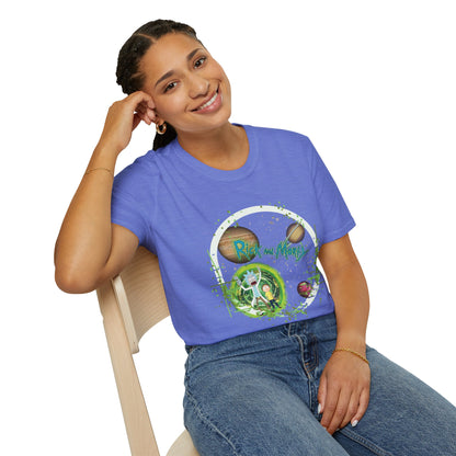 Rick & Morty Broken Space - Unisex Softstyle T-Shirt