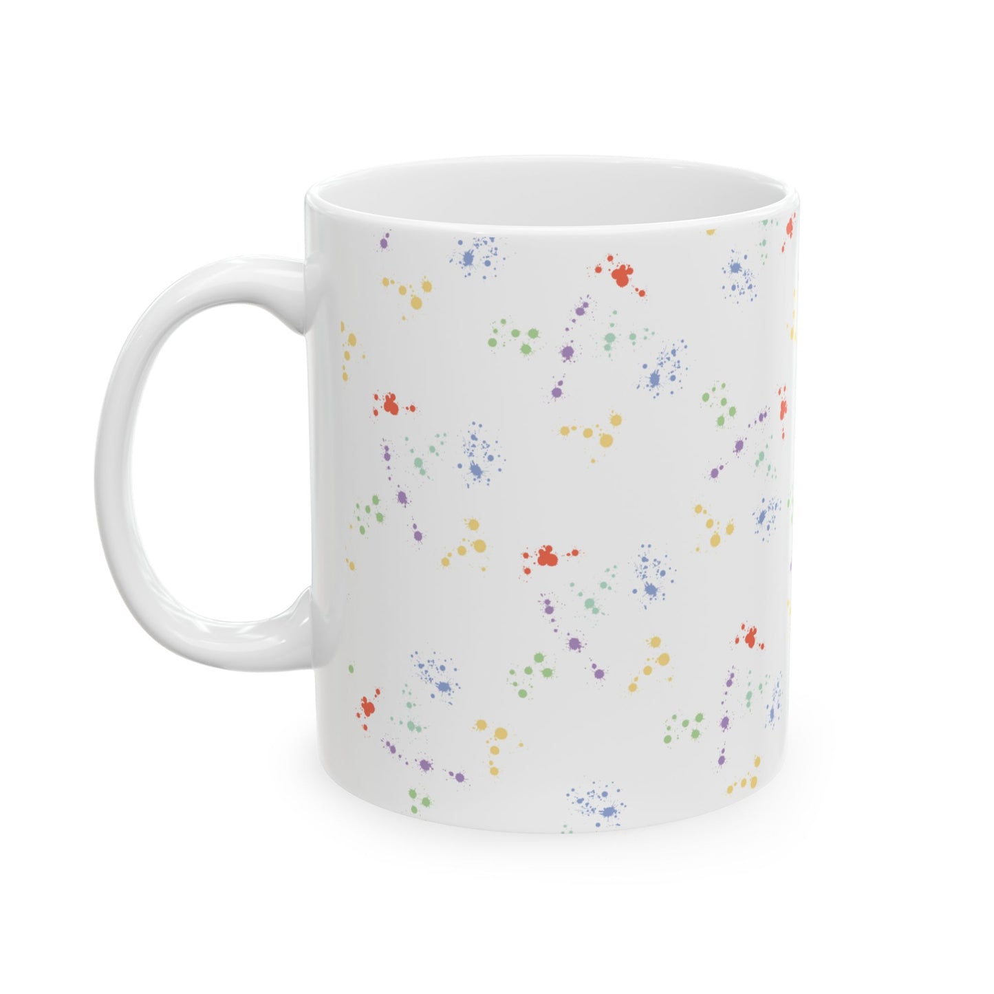 Color Artistic Music Inspired Ceramic Mug | Perfect Gift for Musicians, Coffee Lovers, Art Enthusiasts