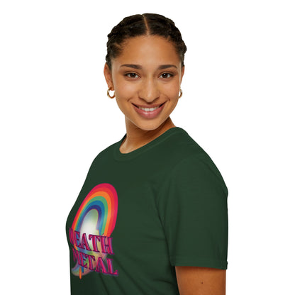 Rainbow Death Metal - Unisex Softstyle T-Shirt