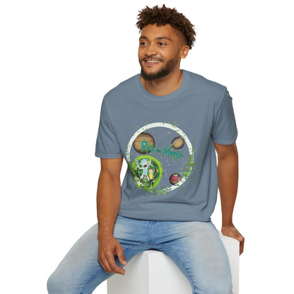 Rick & Morty Broken Space - Unisex Softstyle T-Shirt